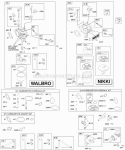 Carburetor Fuel Supply Kit - Carburetor Overhaul Diagram and Parts List for 282H07-0110-E1  Briggs and Stratton Engine